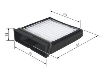 Polen Filtresi  BOSCH 1 987 432 157  XZ311916 MR262425