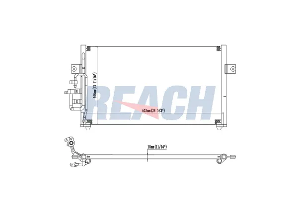 Klima Radyatörü  MGA 82562