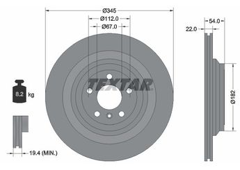 Fren Disk Ayna Arka Sağ ve Sol AYD 51355  1664230700 1664230212 A1664230212 A1664230700