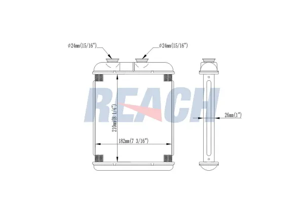 Kalorifer Radyatörü  MAHER 14706