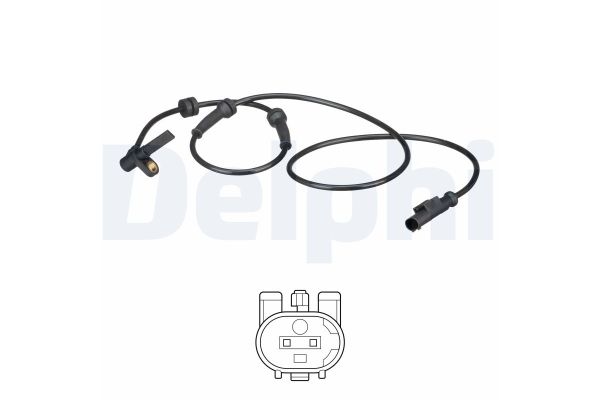 Abs Sensörü Ön Sağ veya Sol Fiat Punto (188) 3/5 Kapı (06.2003->)  DELPHI SS20578