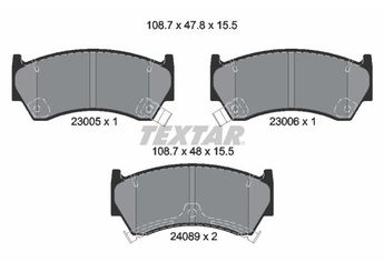 Fren Disk Balata Ön OTOZONE FDO9093-R  1V353328ZA 410600M892 D106M25Y90