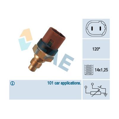 Hararet Müşürü  Renault Megane I 5 Kapı (BA0)(08.1995->)  FAE 34100