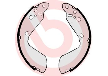 El Fren Balatası  BREMBO S 79 517  5220056200 5220056810 5220056820 5320056810 5320056820 5320056821 53200568210 5320056821000 5320056821A00 5320056821DOM 5320056A00 5320056B30 5321056B00 5321056B30 5321056B30000