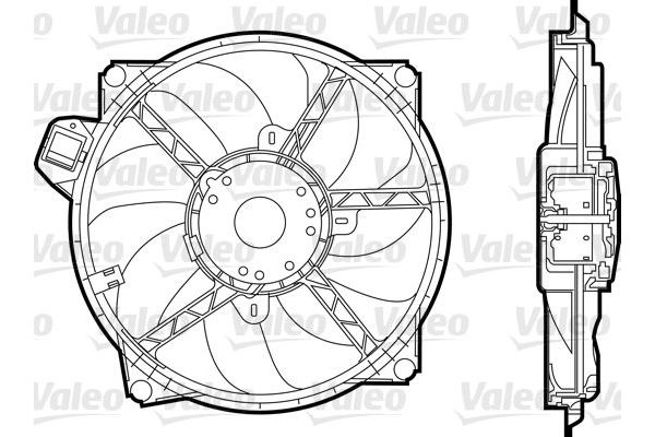 Radyatör Fan ve Motoru  VALEO 696376