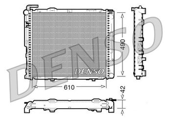 Su Radyatörü  DENSO DRM17035  DRM17035 1245002202 A1245002202