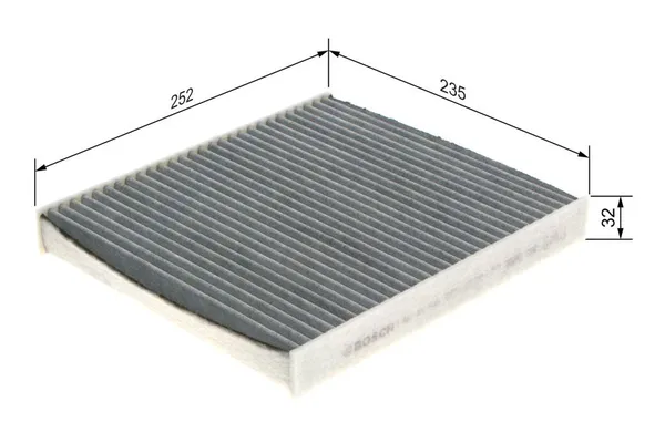 Polen Filtresi  Volkswagen Caddy Cargo (SBA/SBH)(09.2020->)  BOSCH 1 987 432 543