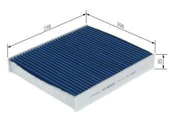 Polen Filtresi  BOSCH 0 986 628 606  1315687 3M5J19G244AA 1253220 1315686 1452344 1494697 1585224 1713180 3M5J18D543BA 3M5J19G244AAHF
