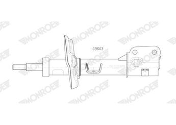 Amortisör Ön Sağ veya Sol OPEL ORJINAL 95353012  95353012 345163 42504998