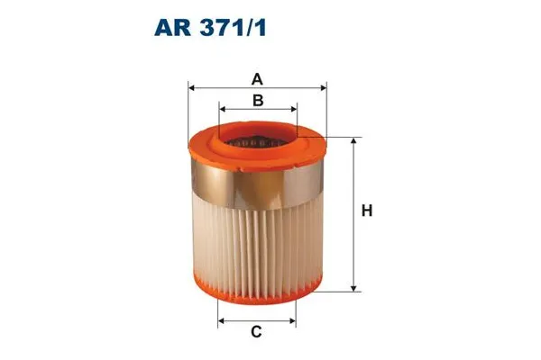 Hava Filtresi  Audi A8 (4E)(11.2002->)  FILTRON AR 371/1