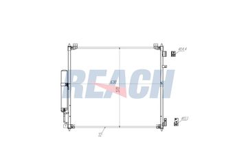 Klima Radyatörü  MGA 82498  LR062424 LR106642 LR181384