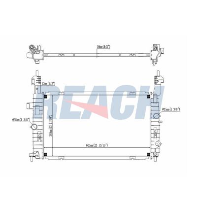 Su Radyatörü  ISUZU ORJINAL 389990832001