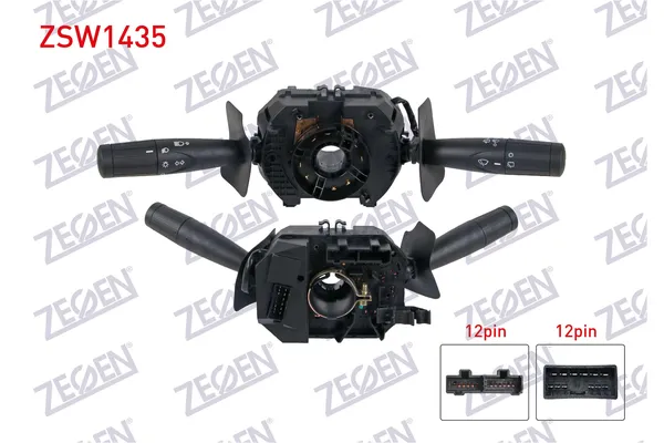 Far Sinyal Silecek Kolu  Fiat Doblo (223) Cargo (01.2001->08.2005)  ZEGEN ZSW1435