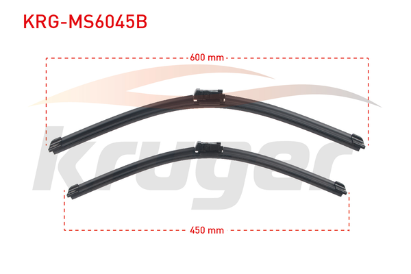 Silecek Süpürgesi Ön  600/450 mm - 24/18 inç KRUGER MS6045B