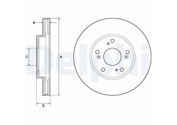 Fren Disk Ayna Ön Sağ ve Sol DELPHI BG4741C  45251TV0E00 45251TGLE00 45251TGLE01 45251TGLE50