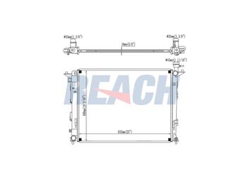 Su Radyatörü  MAHER 10509  253102Y500 253102Y501