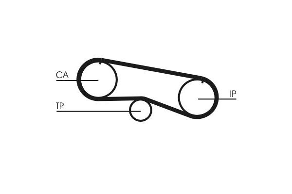 Triger Kayışı  Nissan Sunny Traveller [SW] (Y10)(11.1990->)  CONTINENTAL CT933