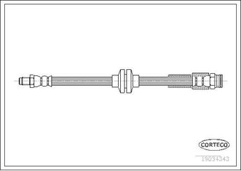 Fren Hortumu Ön Sağ veya Sol SVAC 30-0140  55701047 51835425 562275 13444289 562144