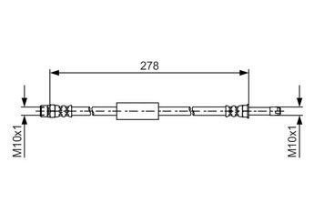Fren Hortumu Arka Sağ veya Sol BERSE 6183  481617 34326775259 34 32 6 775 259 34326789264 34 32 6 789 264