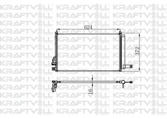 Klima Radyatörü  KRAFTVOLL 08060056  976061G000