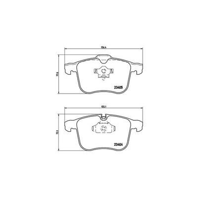 Fren Disk Balata Ön Opel Signum (07.2005->)  MAGNETI MARELLI 363700459046