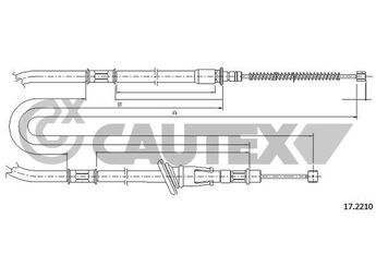 El Fren Teli Arka Sol CAVO 3302 615  MR510573 MR 510573