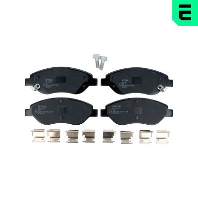 Fren Disk Balata Ön Fiat Egea (357) HB / CROSS (2016->)  OPTIMAL BP-12849