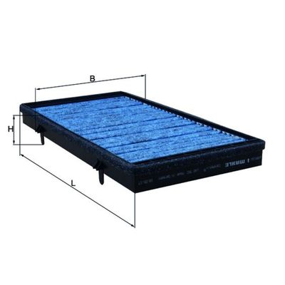 Polen Filtresi  Renault Trafic P.Van (04.2001->)  MAHLE LAO 382