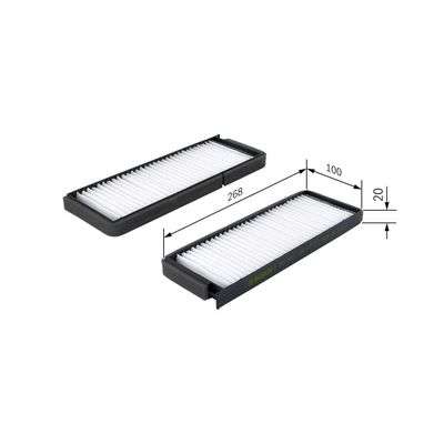 Polen Filtresi  Ssangyong Rexton W (2013->)  BOSCH 1 987 431 176