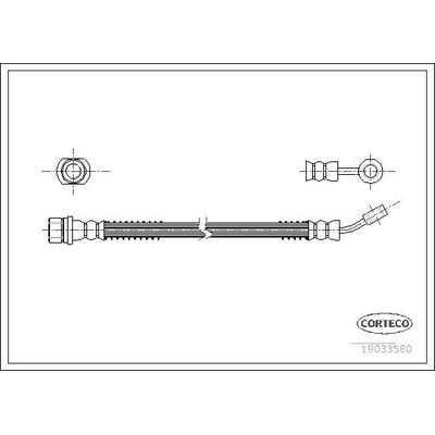 Fren Hortumu Arka Sağ veya Sol FROW 556.1112.036