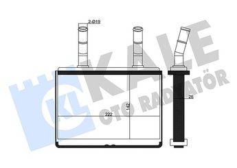 Kalorifer Radyatörü  KRAFTVOLL 08050300  973184F000