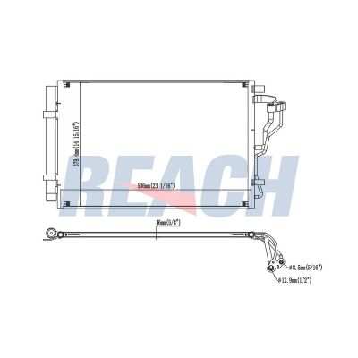 Klima Radyatörü  Kia Cerato III / K3 12 (YD)(2013->)  MGA 82404