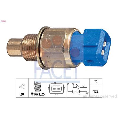 Hararet Müşürü  Renault Espace /Grand Espace (JE0)(12.1996->)  FACET 7.3552