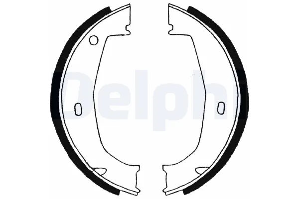 Fren Pabuçlu Balata Arka BMW Z4 M Serisi Roadster (E85)(2006->)  DELPHI LS1851