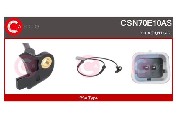 Abs Sensörü Ön Sağ veya Sol PSA ORJINAL 4545.E7