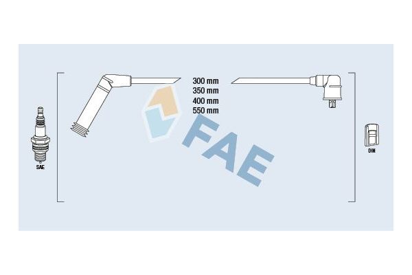 Buji Kablosu  Hyundai Atos Prime (MX)(2000->)  KRAFTVOLL 05070357