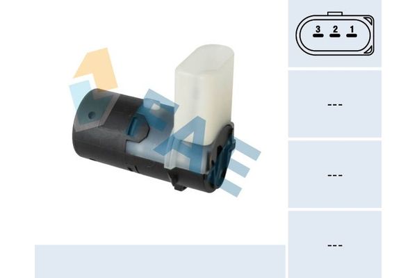 Park Sensörü  Audi A3 (8L)(09.1996->)  HELLA 6PX 358 270-561