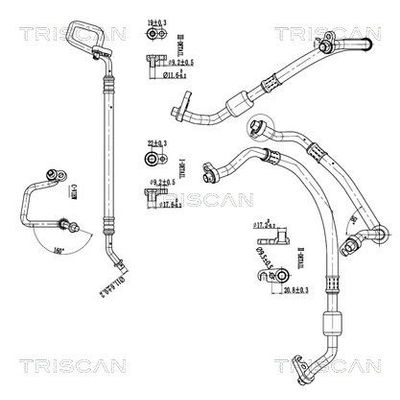 Klima Hortumu  Opel Astra J Sedan (06.2012->)  PSA ORJINAL 39102535