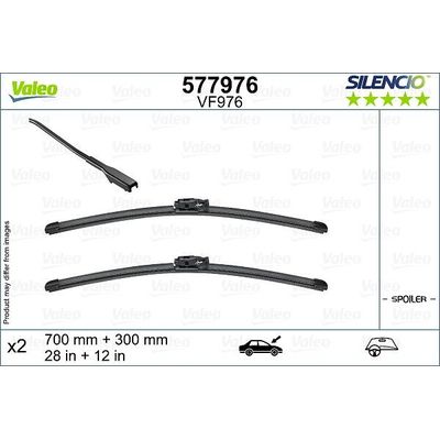 Silecek Süpürgesi Ön Muz Tip 700/300 mm - 28/12 inç Renault Clio V (08.2019->)  MARTIGUES S2812B8
