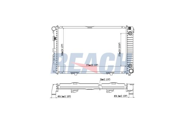 Su Radyatörü  BEHR 8MK 376 714-014
