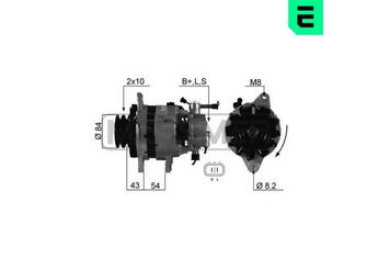 Alternatör  MANDO BN3730042502  3730042502