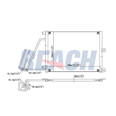 Klima Radyatörü  BEHR 8FC 351 037-631