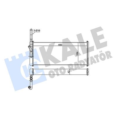 Kalorifer Radyatörü  KRAFTVOLL 08050303