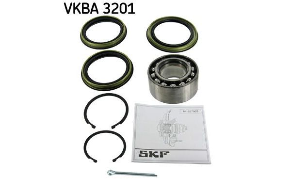 Teker Rulmanı Ön Sağ veya Sol Nissan Sunny Traveller [SW] (Y10)(11.1990->)  SKF VKBA 3201