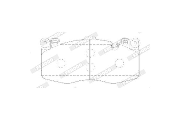 Fren Disk Balata Ön BMW X5 M Serisi (F85)(2015->)  VALEO 672042