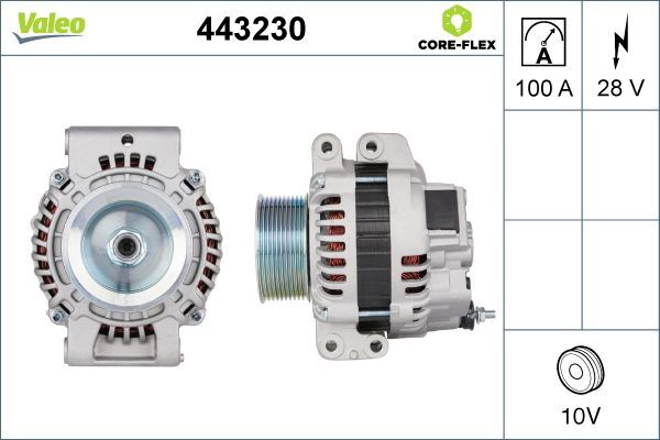 Alternatör  VALEO 443230