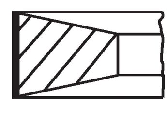 Segman (71.50MM-0.50)  MAHLE 040 05 N2  040 05 N2