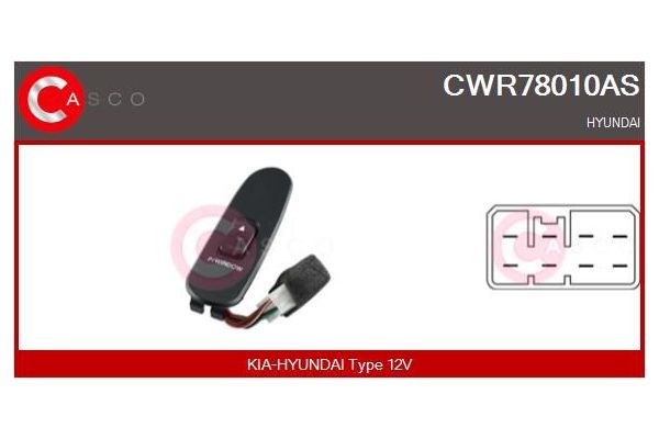 Cam Açma Düğmesi Ön Sağ BRUCKE 9369243600