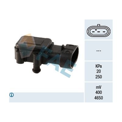 MAP Sensörü  Opel Vivaro P.Van / Minibüs (07.2006->)  KRAFTVOLL 05060187