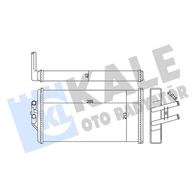 Kalorifer Radyatörü  KALE 346615